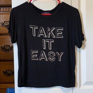 “Take it easy” Top